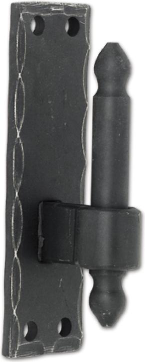 Produktbild Schösswender Plattenkegel, Kegeldorn ø 16 mm, Schmiedeeisen verzinkt geschwärzt (1 Stk.)