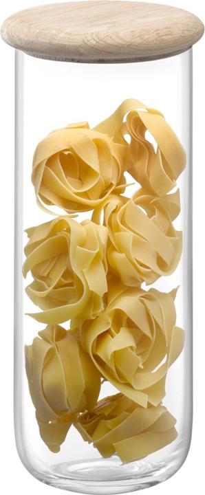 Produktbild LSA Dine Dose & Deckel Eiche Ø12.5cm H28cm