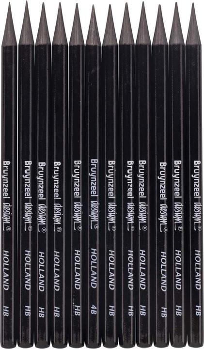 Bruynzeel Design Graphit Hb Graphitstift (HB, 12x)