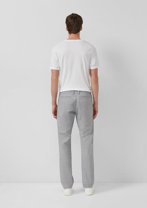 Immagine prodotto s.Oliver Phoenix: Fein gemusterte Chino mit Elastikbund (W29/L34)