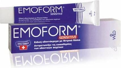 Produktbild Emoform Sensitive Zahnpasta mit Kaliumnitrat 50ml (50 ml)