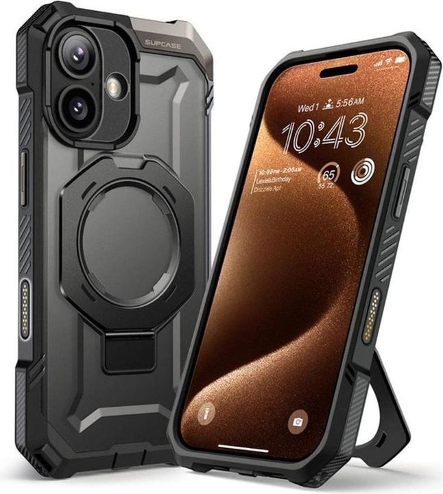 Actual product image Supcase UB Grip Mag MagSafe Case für iPhone 17 - Schwarz (Apple iPhone 17)