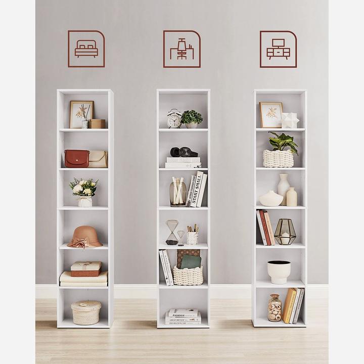 Actual product image Vasagle Shelf (40 x 24 x 178.5 cm)