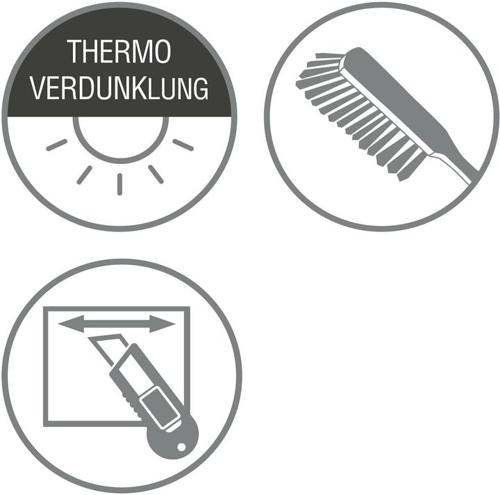 Produktbild Gardinia Plissée Concept Thermo 45 x 130 cm, Weiss (45 x 130 cm)