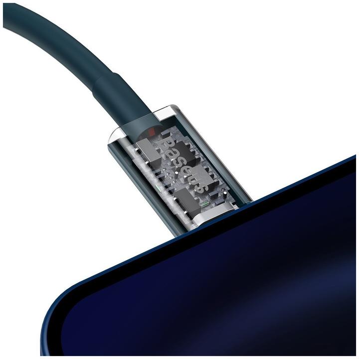 Productafbeelding Baseus Superior Serie Kabel USB-C naar iP, 20W, PD, 1m (blauw) (1 m, USB 2.0, 20 W)