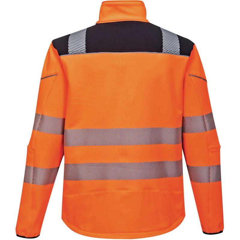 Thumbnail - Portwest, Arbeitsjacke, Warnschutz- Softshelljacke orange XL (XL)