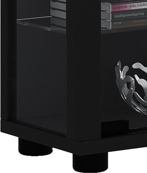 Produktbild VCM Sammel Stand Vitrine Holz Glas Lumo Mini (59 x 18 x 90 cm)