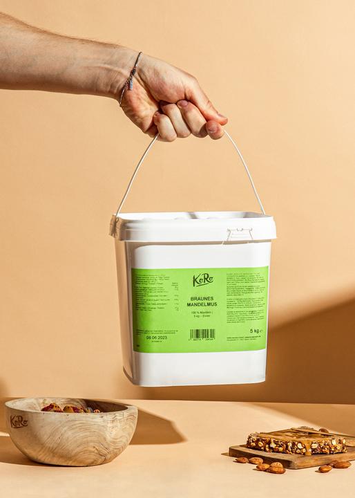 Immagine prodotto KoRo Burro di mandorle ottenuto da granella di mandorle non pelate e tostate (5000 g)
