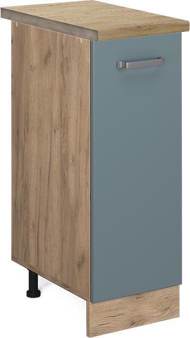 Blau, Blau-Grau, Goldkraft Eiche