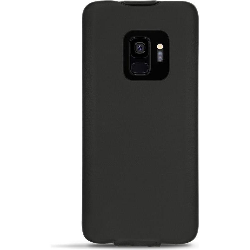 Noreve Lederschutzhülle vertikal (Samsung Galaxy S9), Smartphone Hülle, Violett