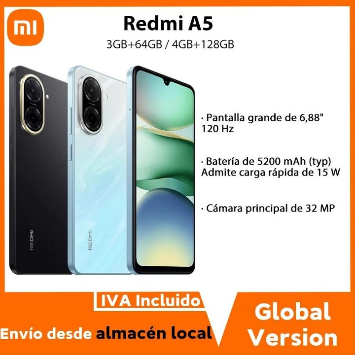 Produktbild Xiaomi Redmi A5 (64 GB, Blue, 6.88", Dual SIM, 4G)