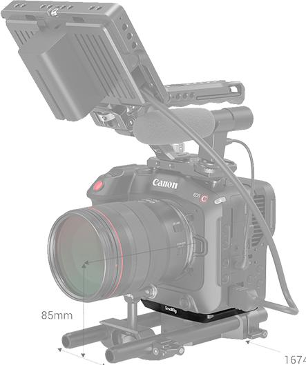 Produktbild SmallRig Bottom Plate for Canon C70 3189