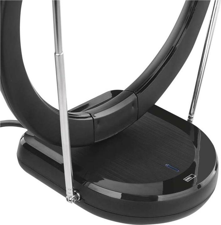 Immagine prodotto Emos Antenna da interno CITY RING-C500, DVB-T2, DAB, LTE/4G/5G Filtro (Antenna interna, DVB-T / -T2)