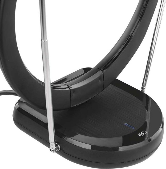 Produktbild Emos Zimmerantenne CITY RING–C500, DVB-T2, DAB, LTE/4G/5G Filter (Zimmerantenne, DVB-T / -T2)