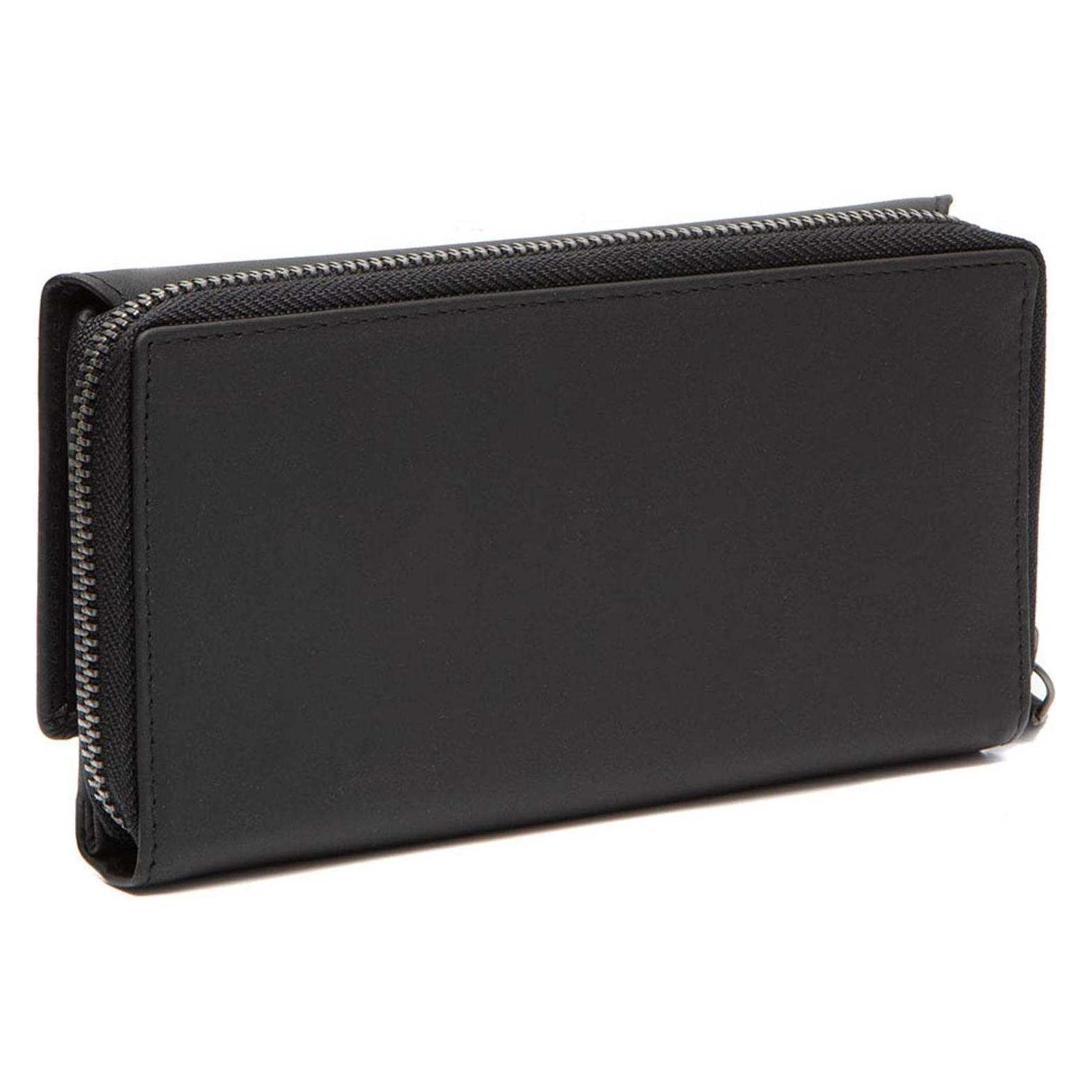 The Chesterfield Brand, Damen, Portemonnaie, Shanghai Geldbörse Rfid Schutz Leder 19 Cm, Schwarz