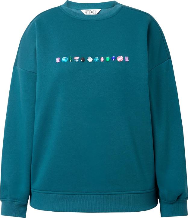 Actual product image Studio Untold Sweatshirt, oversized, Ziersteinchen (54)