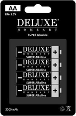 Actual product image Deluxe Homeart 4 x AA batteries 1.5 Volt (4 pcs., AA, 2300 mAh)