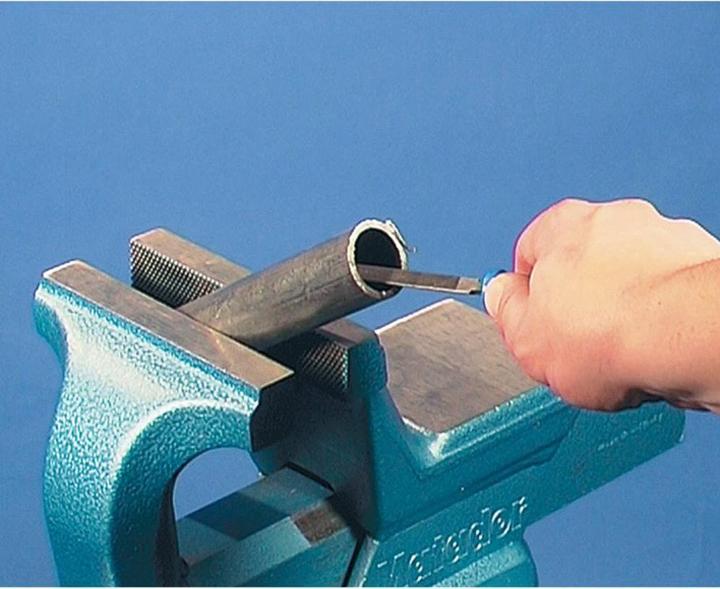 Produktbild Pferd Werkstattfeile nach DIN Halbrund spitz Kreuzhieb 2 300 mm inkl. Ergonomie Feilenheft Länge 1 St. (Hieb 2, 300 mm)