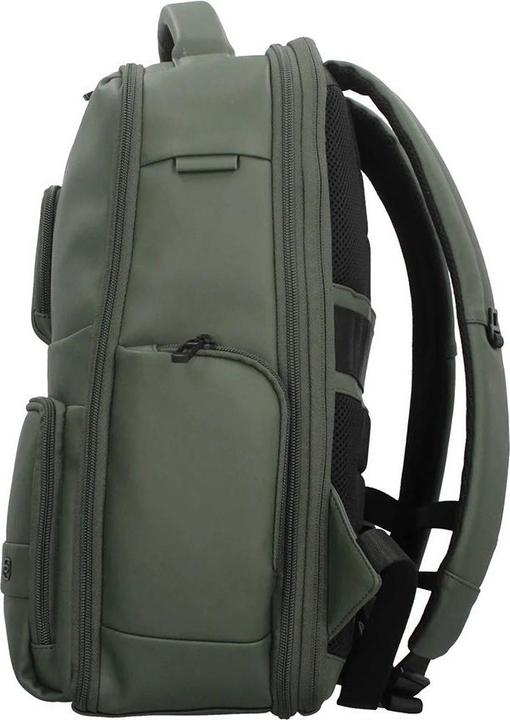 Actual product image Piquadro Laptoprugzak / Werktas / Rugtas - Dames - 15.6 inch - Leer - W129W Special - Groen