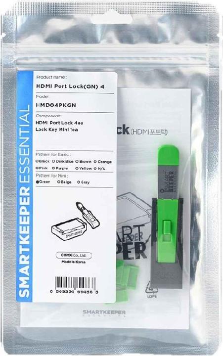 Produktbild Smart Keeper 4 x HDMI Port Schlösser mit 1 x Mini Typ Schlüssel