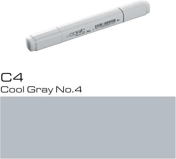 Image du produit Copic Marqueur graphique Classic Type C - 4 (C-4 - Cool Gray No.4, 1 x)