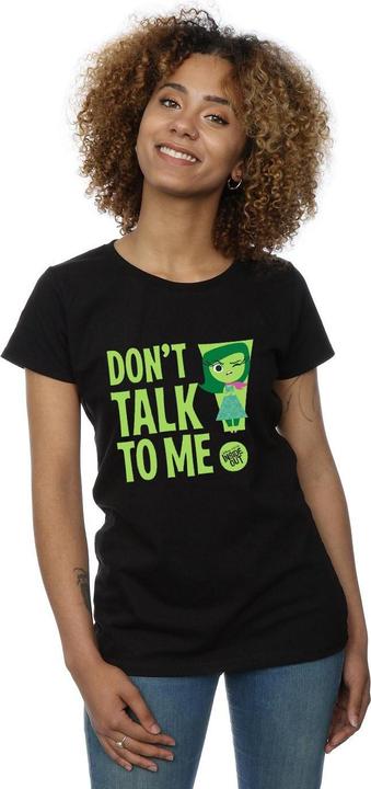 Actual product image Disney Womens/Ladies Inside Out Don't Talk to Me Cotton T-Shirt (L)