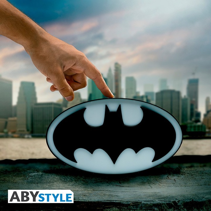Actual product image ABYstyle Lampada DC Comics : Bat Logo Lamp