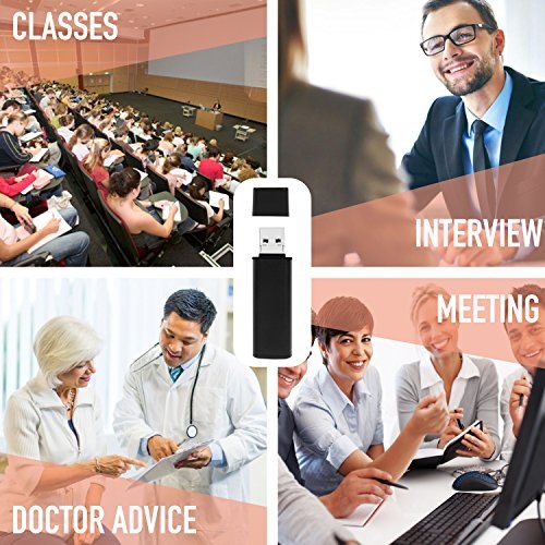 Actual product image Attodigital Mini Dictaphone