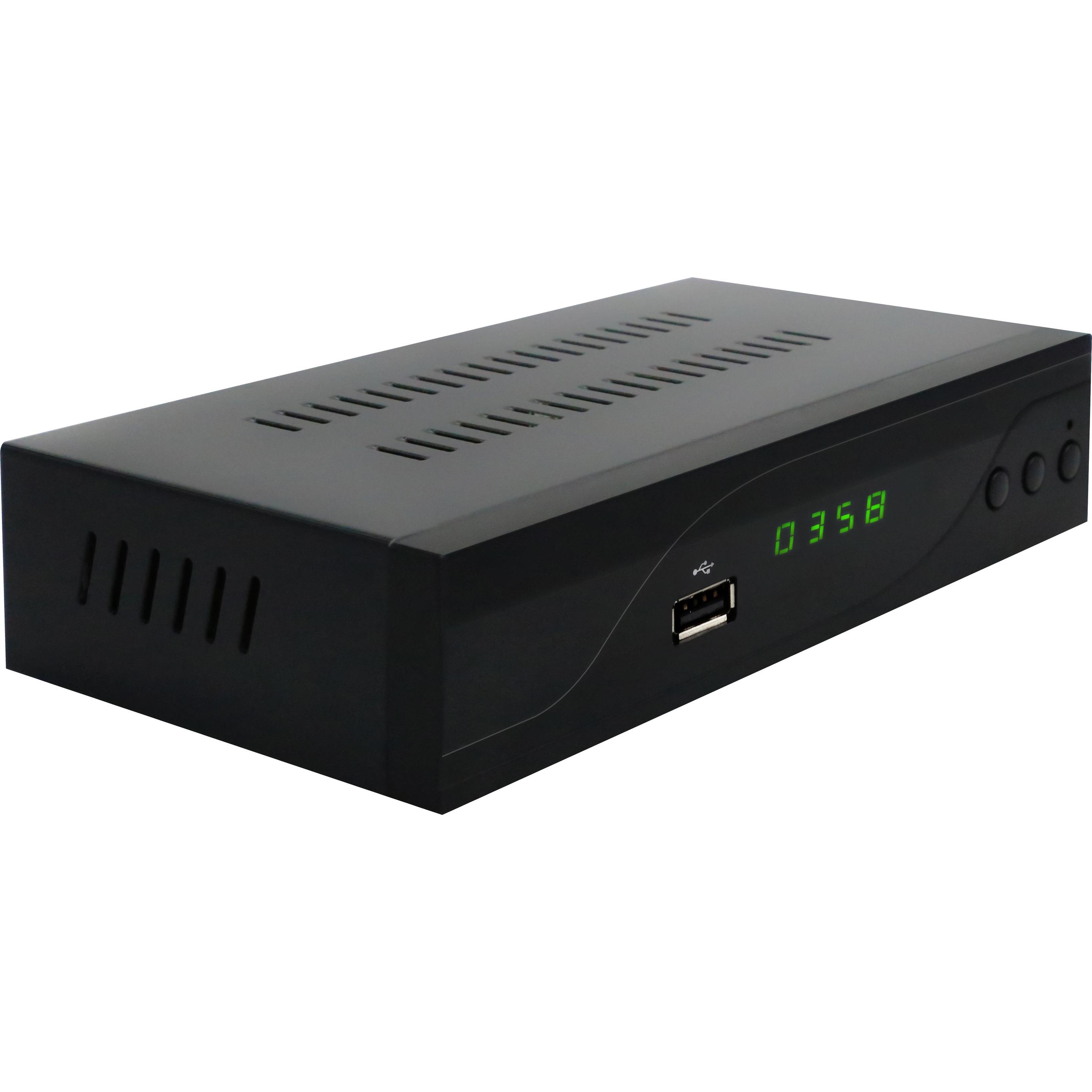 Thumbnail - Sales DVBC-120, Kabel, Fuld HD, DVB-C, 4:3,16:9, MPEG4, JPEG (DVB-C), TV Receiver, Schwarz