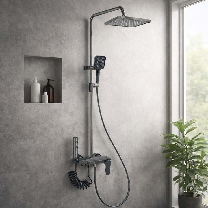 Produktbild Avizar Duschsäule Chrom mit WC-Spray