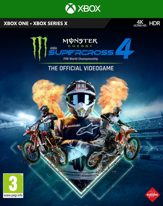 Produktbild Milestone Monster Energy: Supercross 4 - The Official Videogame (Xbox One S, Englisch)