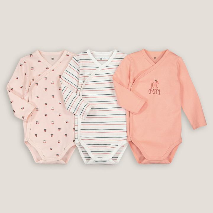 Produktbild La Redoute Collections 3er-Pack Erstlings-Bodys