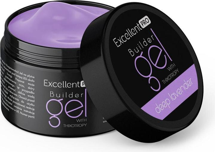 Excellent PRO Builder Gel With Thixotropy Deep Lavender 50g