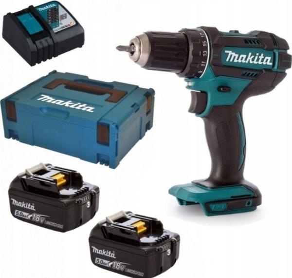 Productafbeelding Makita DDF482RTJ 18V met twee accu's (Oplaadbare batterij)