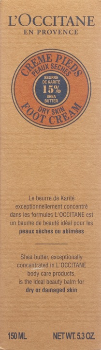 Image du produit L'Occitane Crème pour les pieds (Crème et gel pour les pieds, 150 ml)