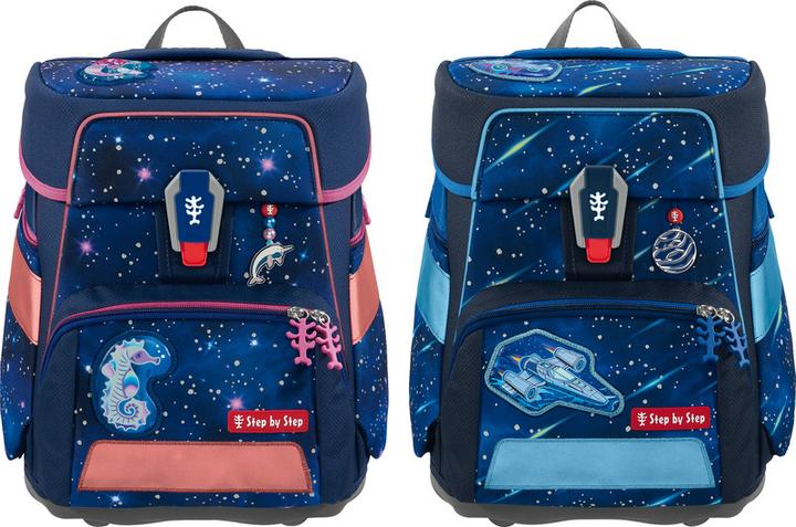 Image du produit Step by Step Set de cartables SPACE REFLECT "Star Seahorse Zoe" 5 pièces (20 l)