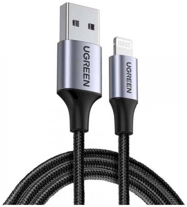 Produktbild Ugreen USB A — Lightning (1 m, USB 2.0, 18 W)
