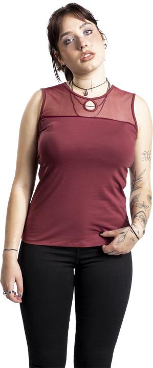 Produktbild RED by EMP Top mit Spitze RED (L)