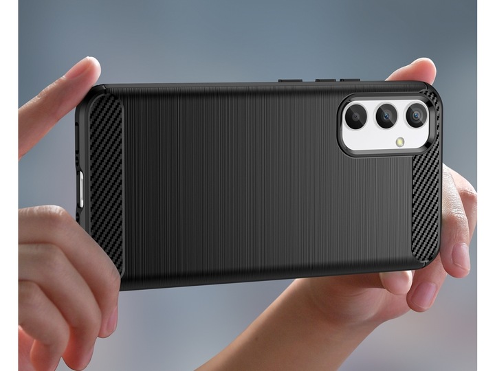 Produktbild Screenguard Carbon Brushed Soft TPU Case (Samsung Galaxy A35)