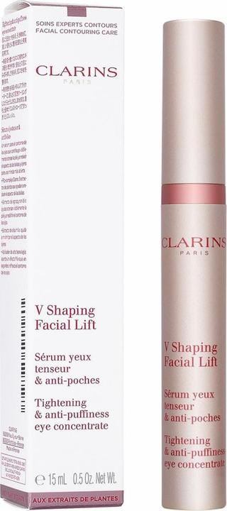 Produktbild Clarins V Shaping Facial Lift Tightening & anti-puffiness eye concentrate (Augenpflege Serum, 15 ml, Tag)