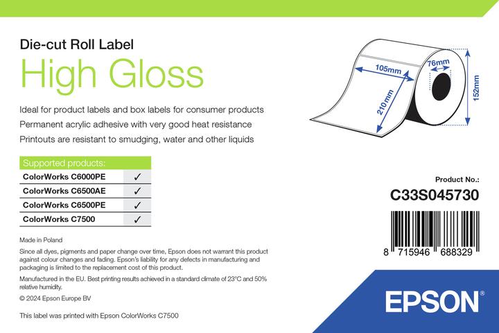 Produktbild Epson Hochglänzend permanenter Acrylklebstoff