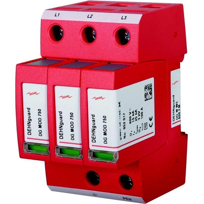 Dehn Grenzwert C 2 Typ 3P 15 kA 3 kV (952307) (952307)
