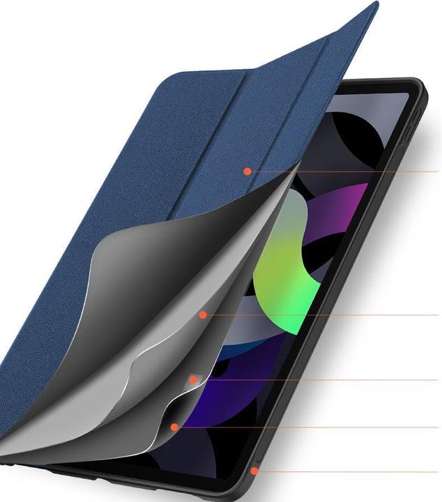 Actual product image Dux Ducis Tri-fold Smart Case (iPad Air 2020 (4. Gen), iPad Air 11 2025, iPad Air 2022 (5th Gen))