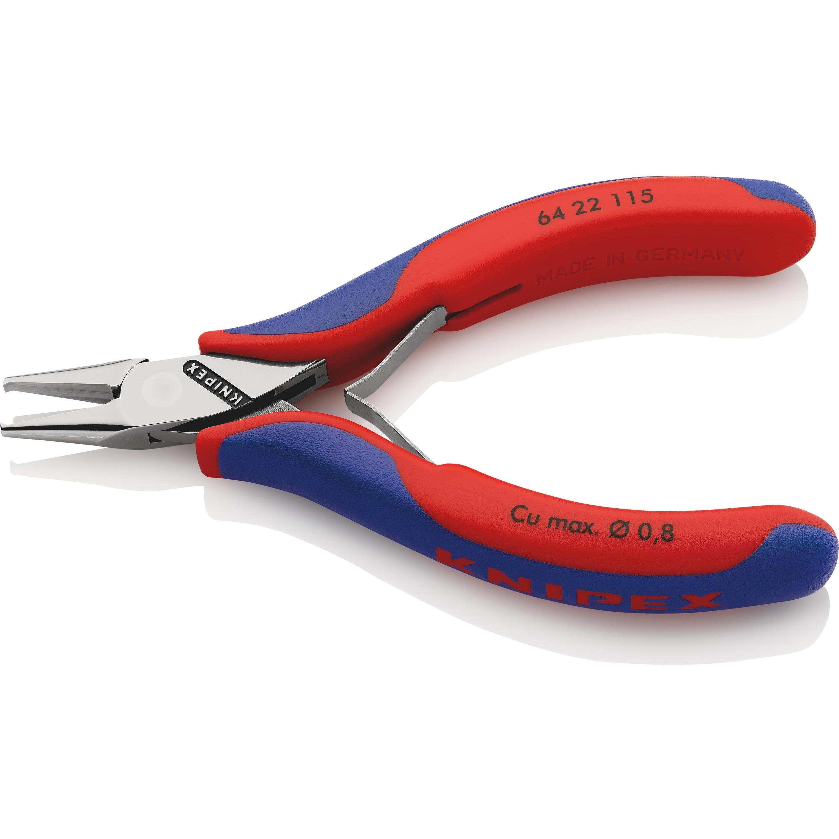 Knipex, Bolzenschneider + Seitenschneider, Elektronik-Vornschneider (115 mm)