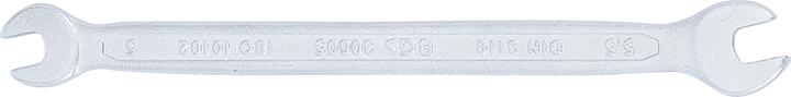Actual product image BGS Double Open End Spanner 5 x 5.5 mm (5 mm)