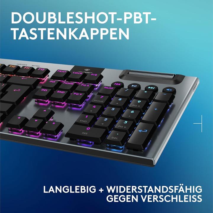 Productafbeelding Logitech G915 X LICHTSNELHEID (Duitsland, Bedraad, Draadloze)