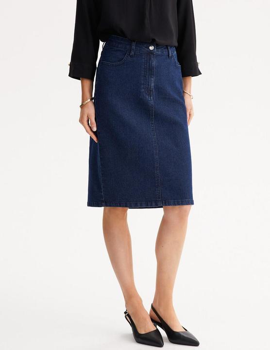 Image du produit Anne Weyburn Jupe en jean en denim stretch (38)