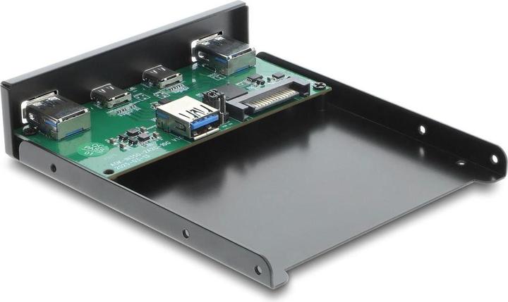 Produktbild Delock Front Panel 3.5" USB 10 Gbps 2 x USB Type-C + 2 x USB