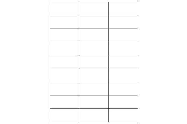 Actual product image Kores Universal labels