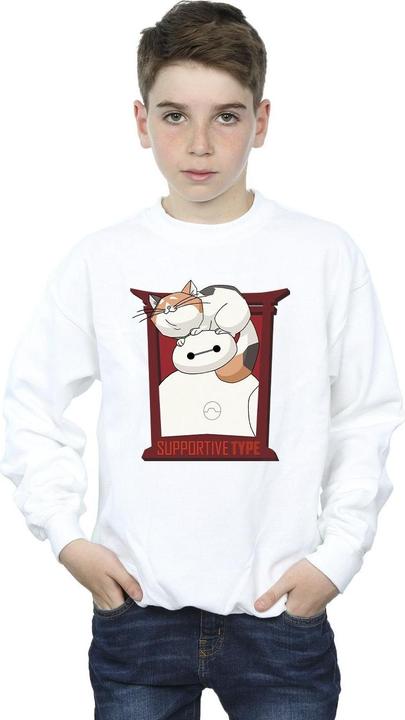 Actual product image Disney Boys Big Hero 6 Baymax Frame Support Sweatshirt (152, 158)